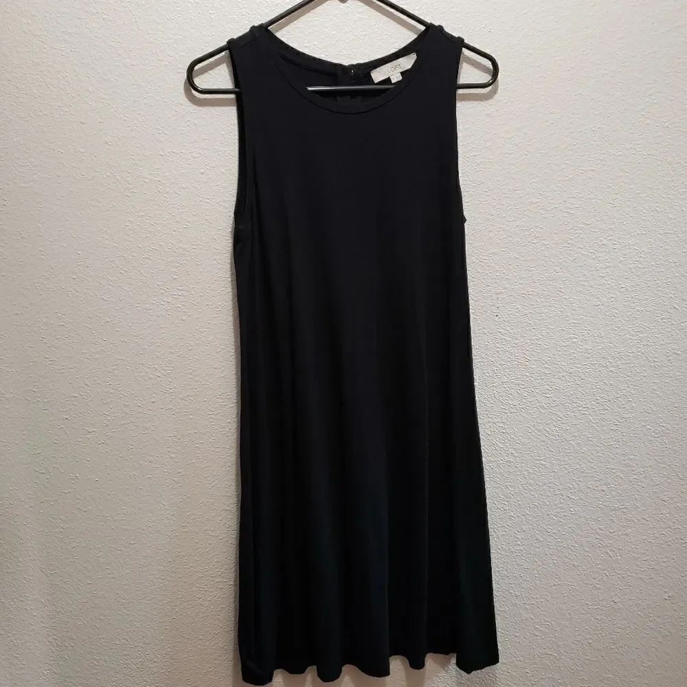 *The Loft black sheath dress S